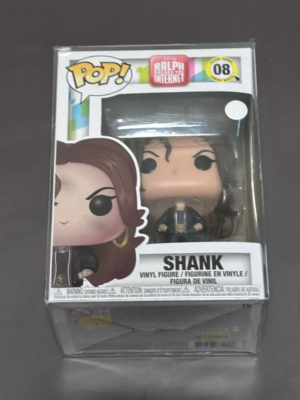 Funko Pop! Vinyl Shank Ralph Breaks the Internet Figure #08 Disney Movies